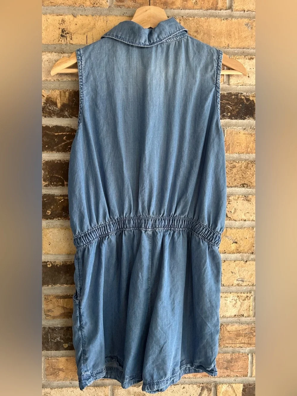 5 for $25🔥Pac-Man + Justice Light Wash Denim Jumpsuit Girls XL Plus (16P/18P)